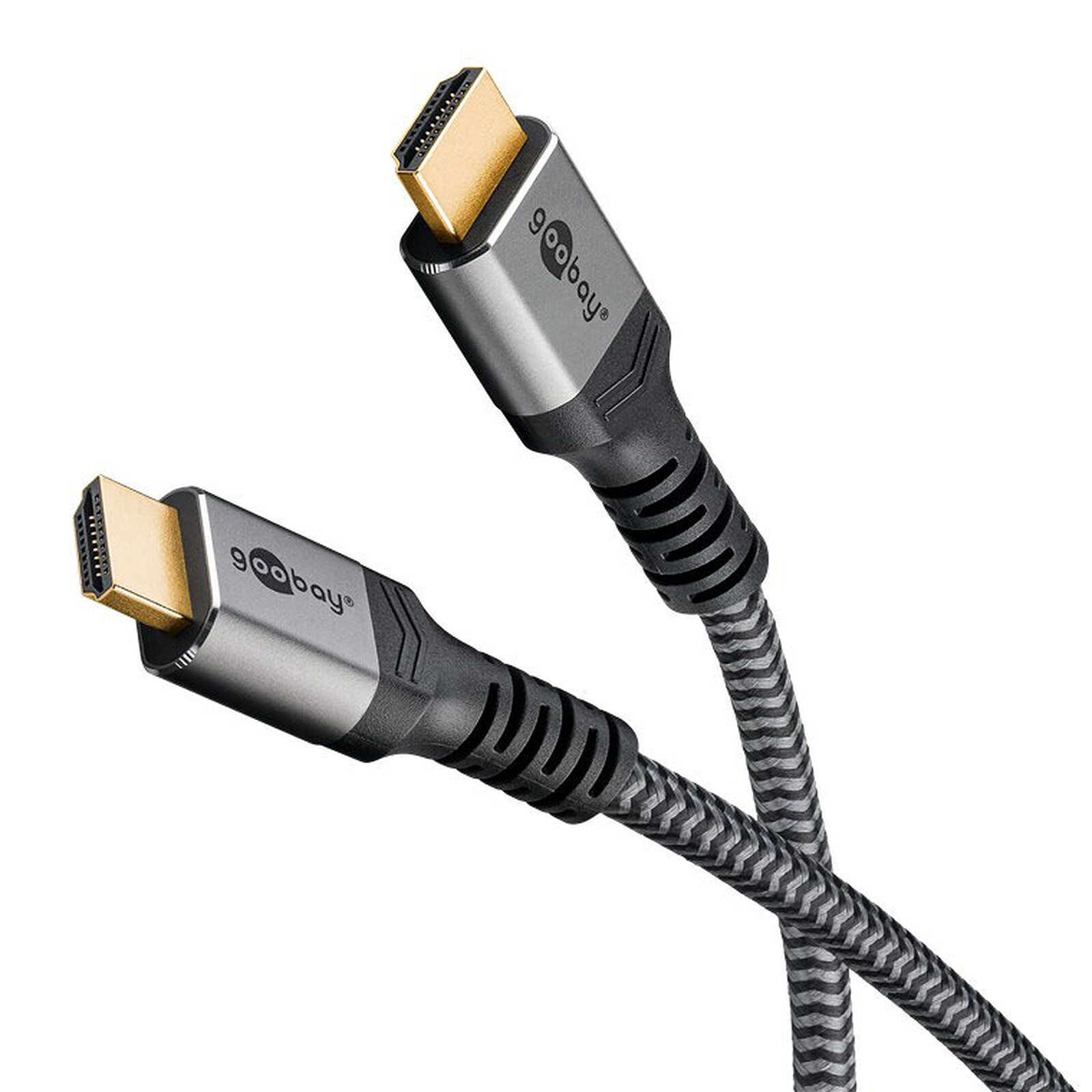 Goobay Nom : Plus Câble HDMI 2.1 8K (0.5 m)