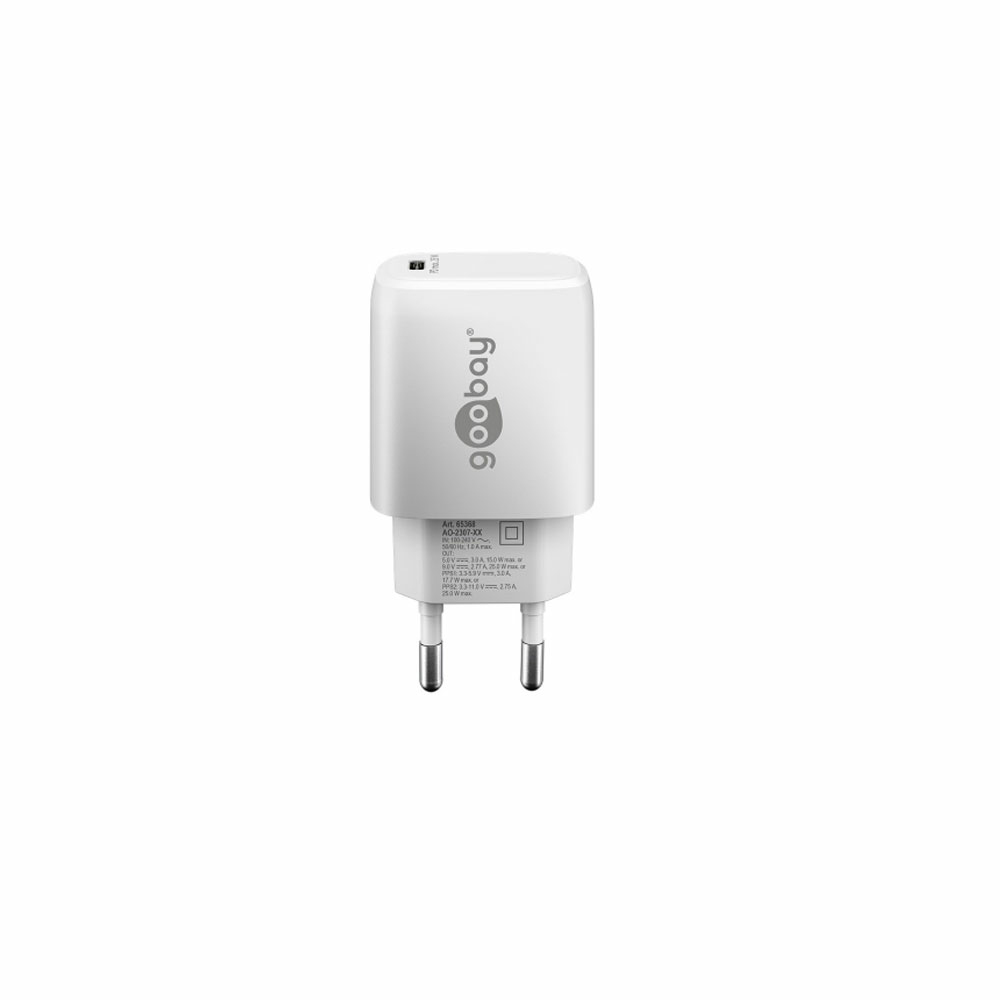 Goobay USB-C PD GaN Schnellladegerät 25 Watt
