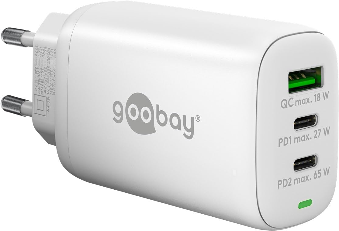 Goobay USB-C Multiport-Schnellladegerät