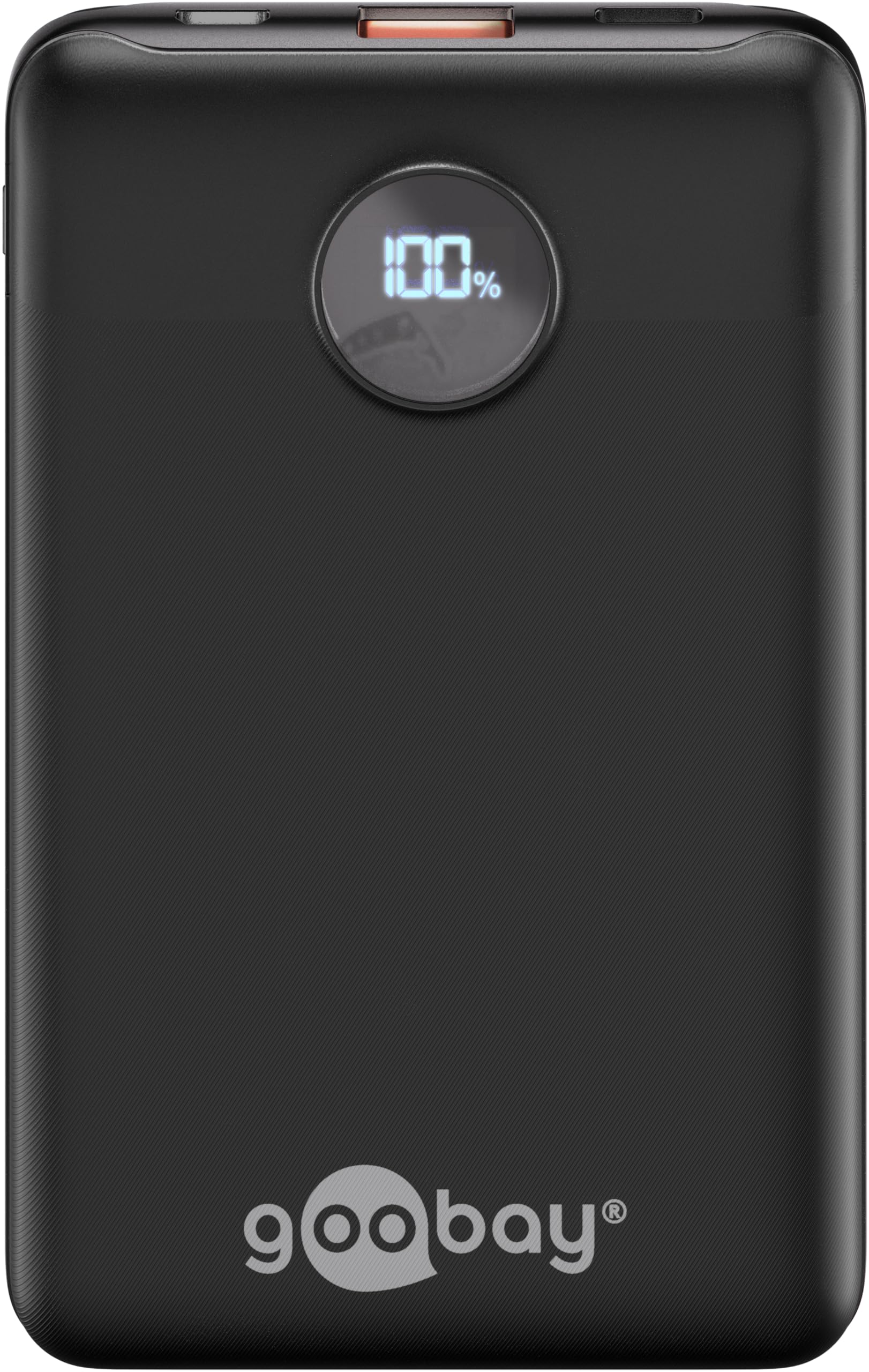 Goobay Powerbank Kompakt 10.000 mAh