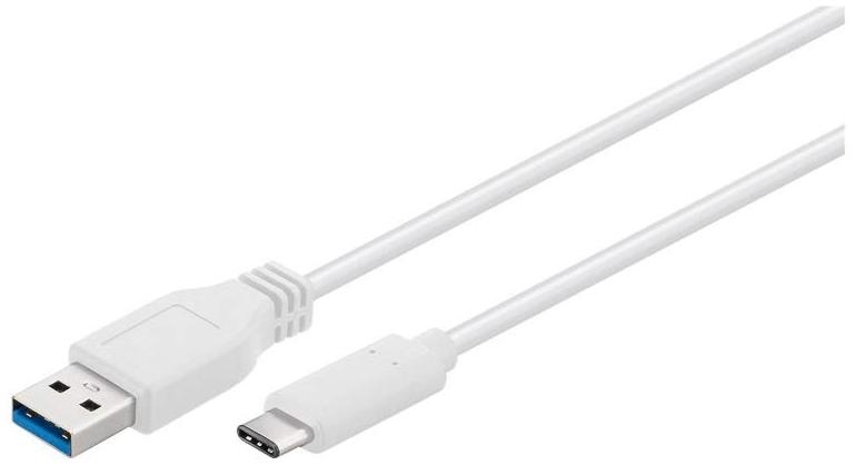 Goobay Cable USB 3.0 Type C - A 1m MM (Blanc)
