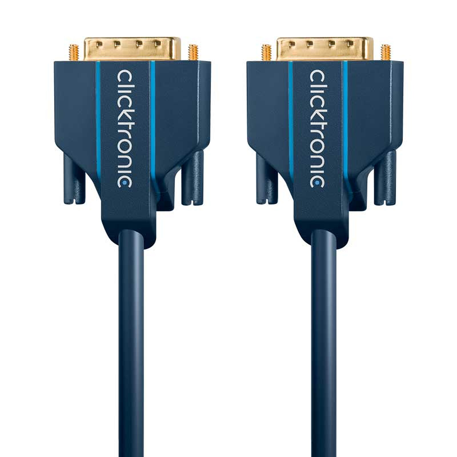 Clicktronic Modèle du produit : Câble DVI-D (7.5 mètres)