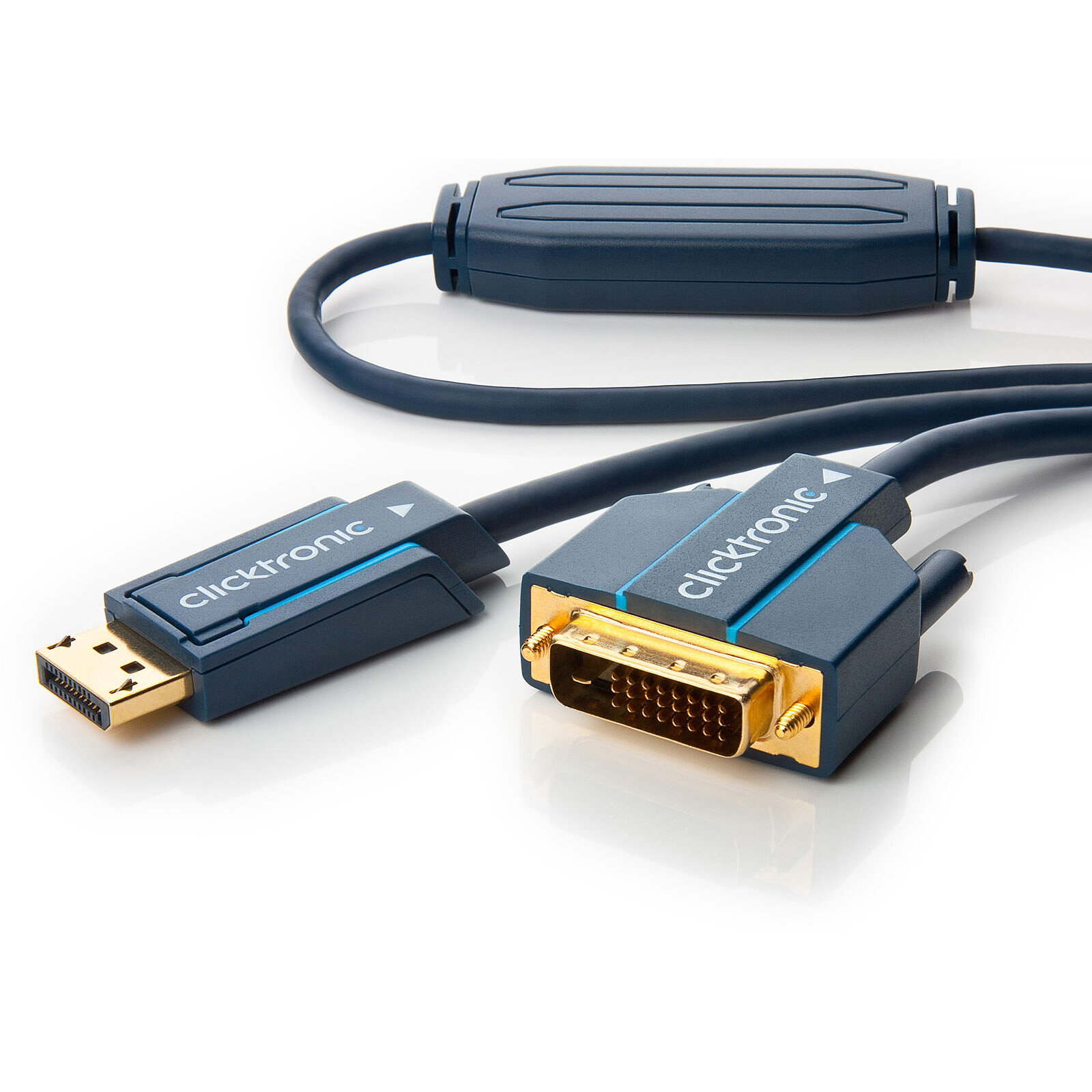 Clicktronic - Modèle du produit : câble DisplayPort / DVI-D (2 mètres)