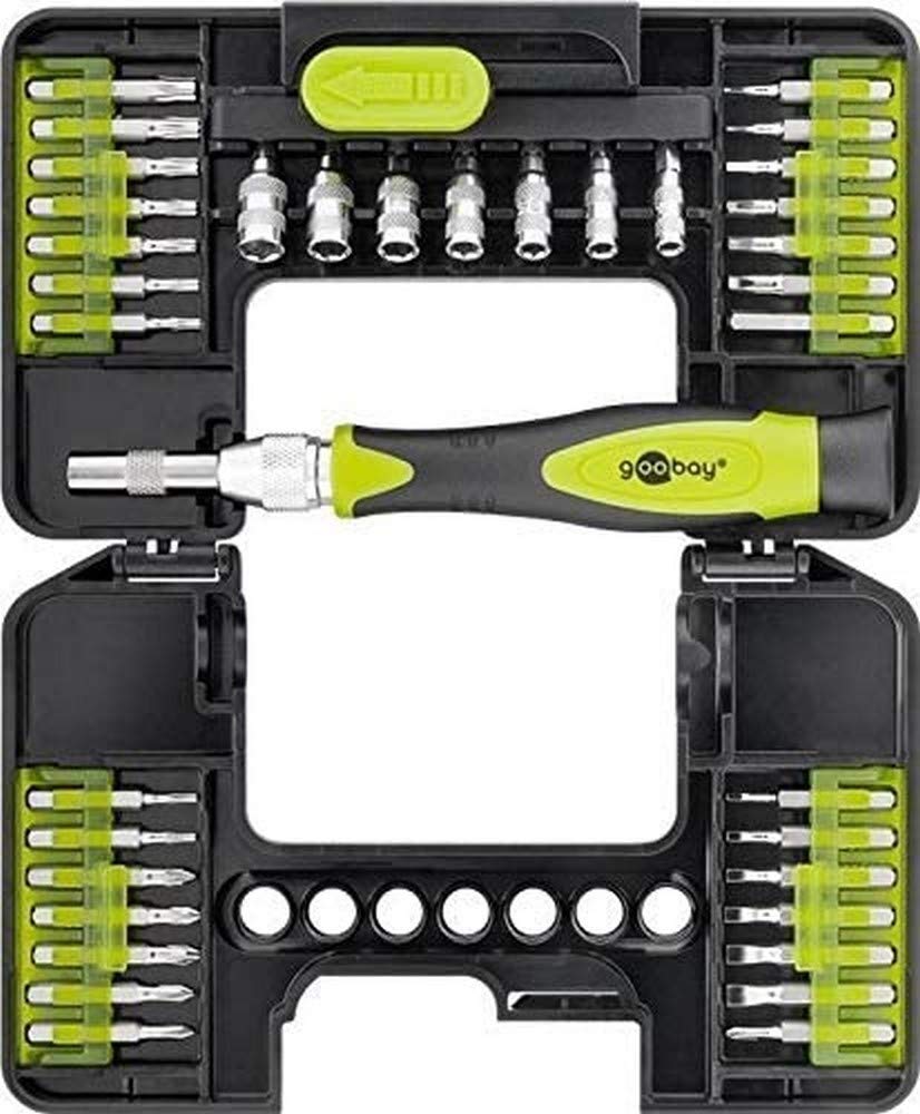 Goobay Kit de Tournevis de précision 37 pièces