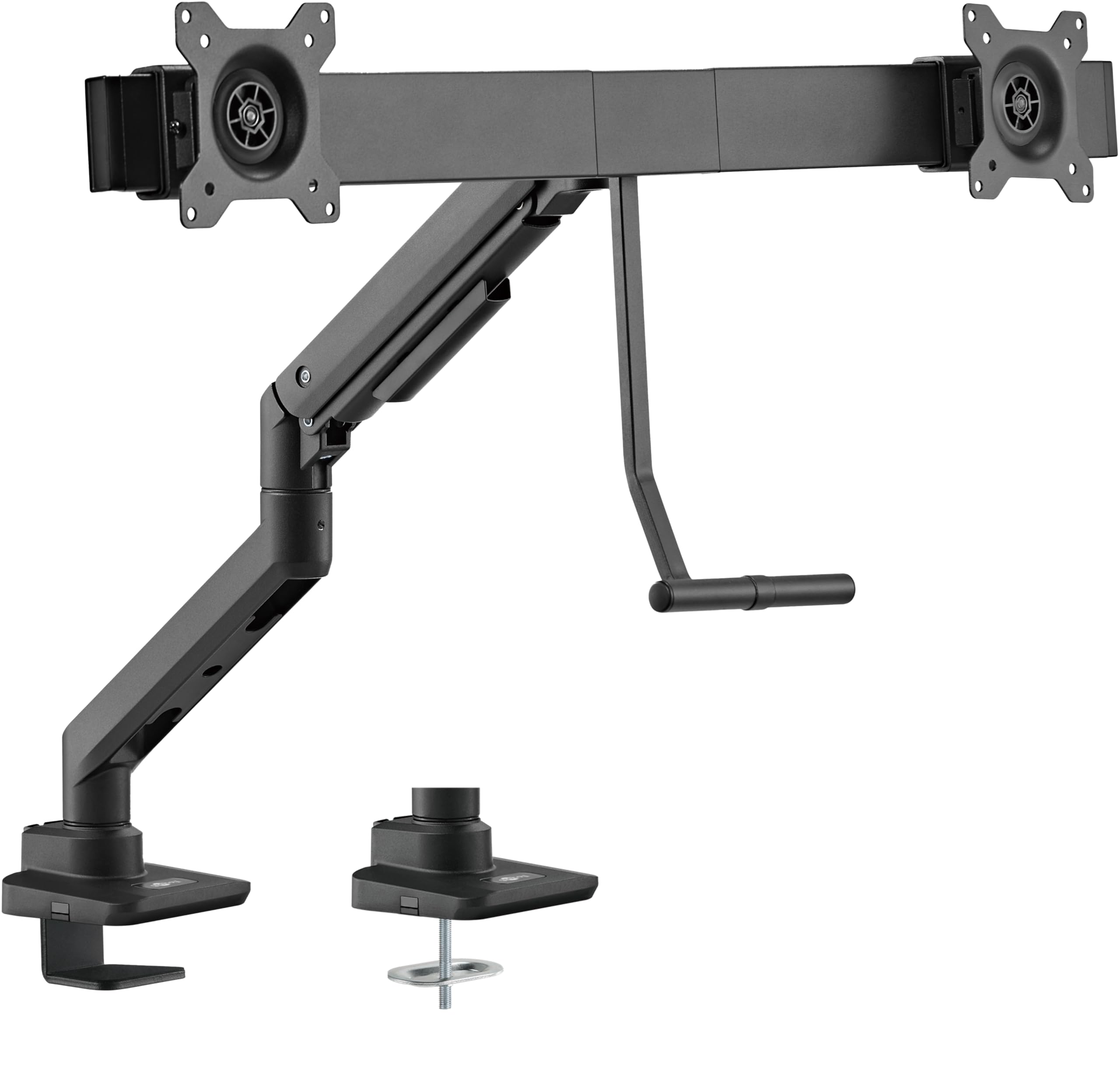 Goobay Doppel-Monitorhalterung Office