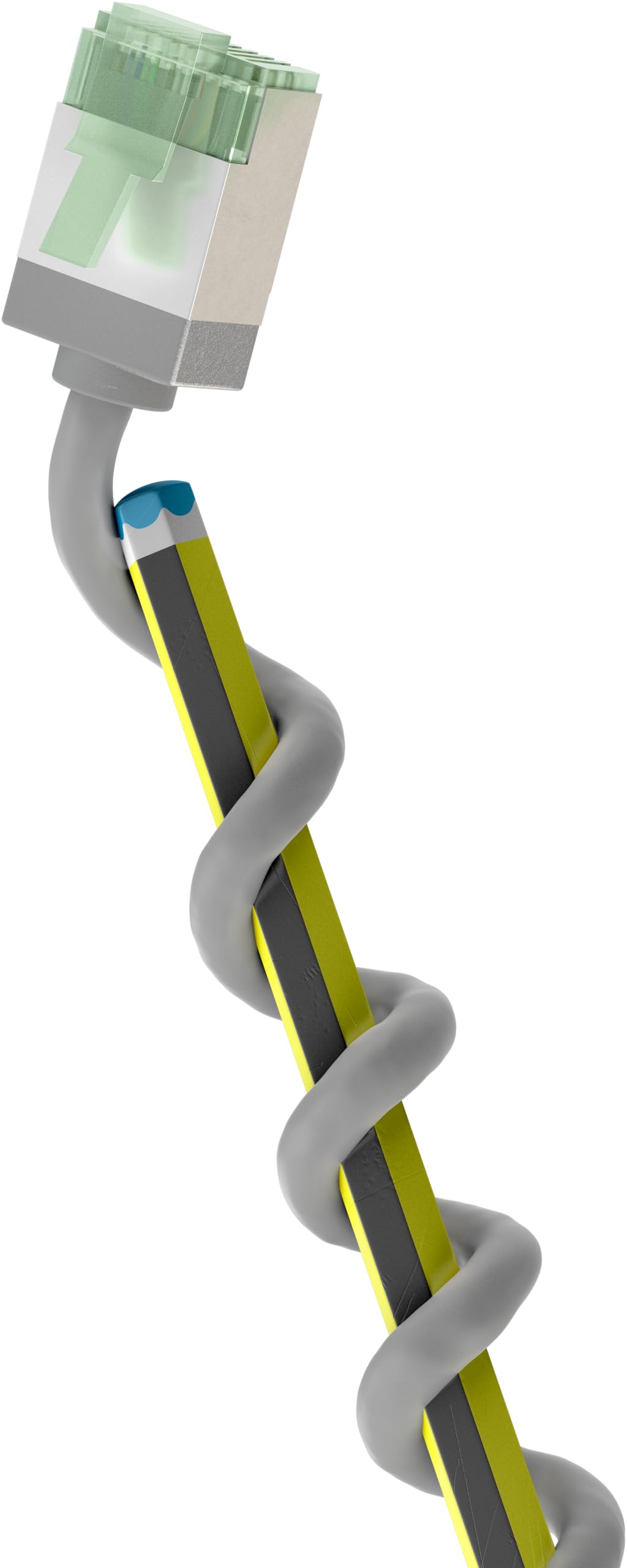 Goobay Ultraflexibles Cat.8.1 Patchkabel slim