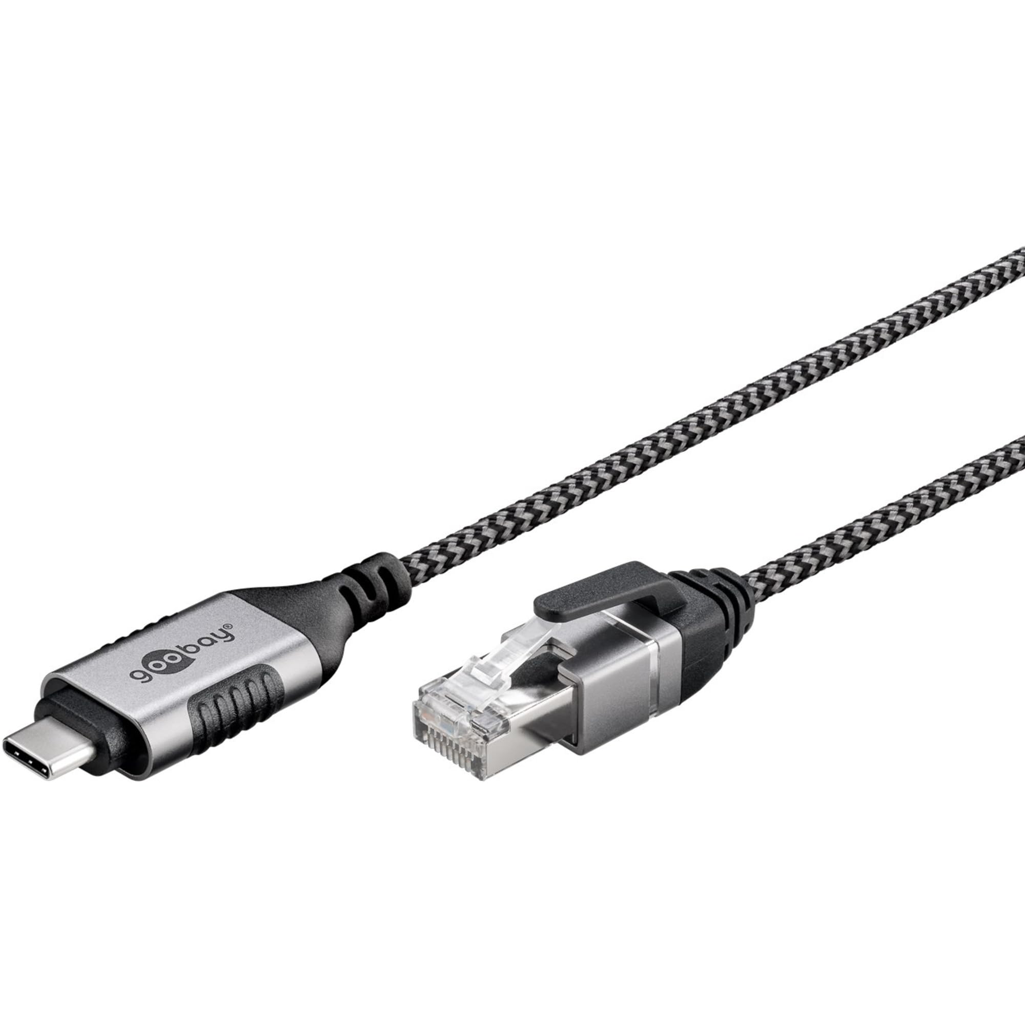 Goobay Ethernet-Adapterkabel USB-C 3.2 Gen2 > RJ-45