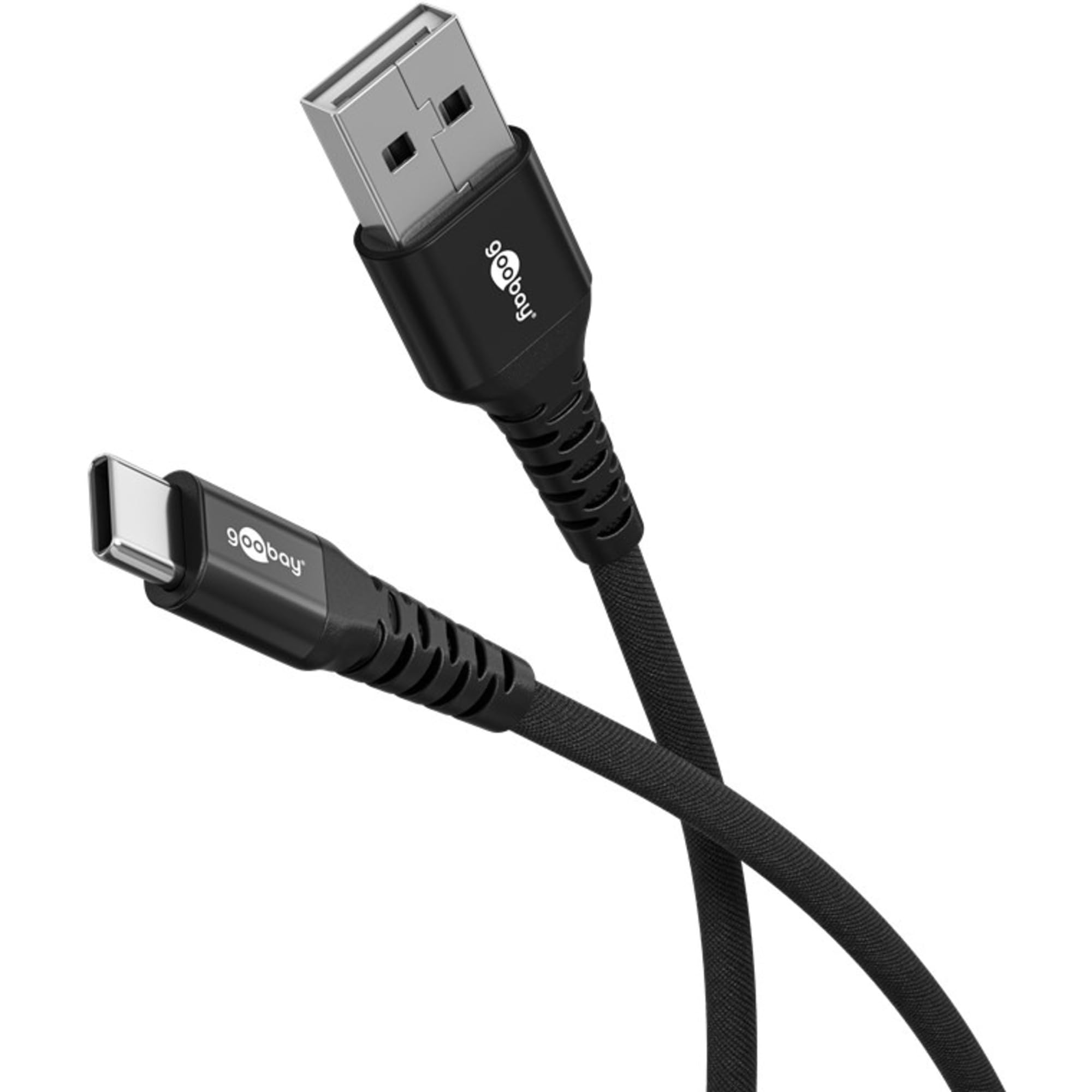 Goobay Supersoftes USB 2.0 Textilkabel