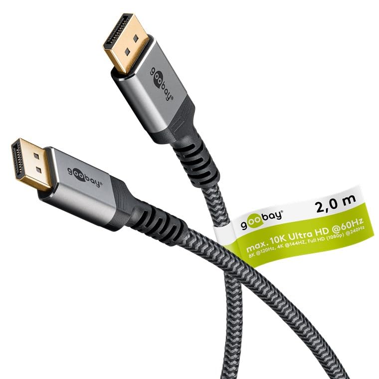 Goobay Plus DisplayPort 2.0/2.1 Kabel