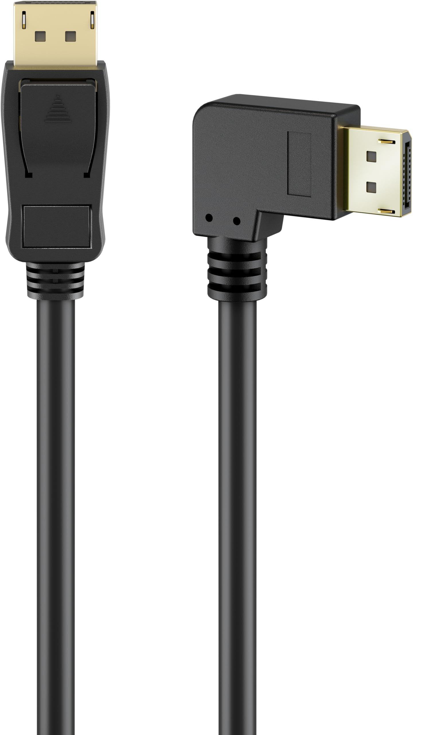 Goobay Kabel DisplayPort Stecker 90° > DisplayPort Stecker