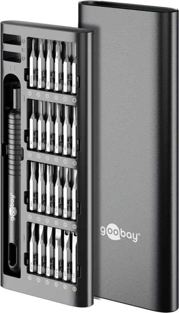Goobay Kit de Tournevis de précision 48 pièces