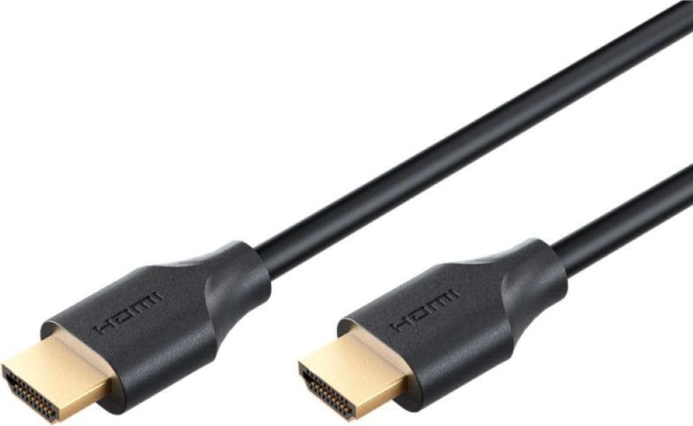 Goobay Ultra96 HDMI Kabel (schwarz/gold