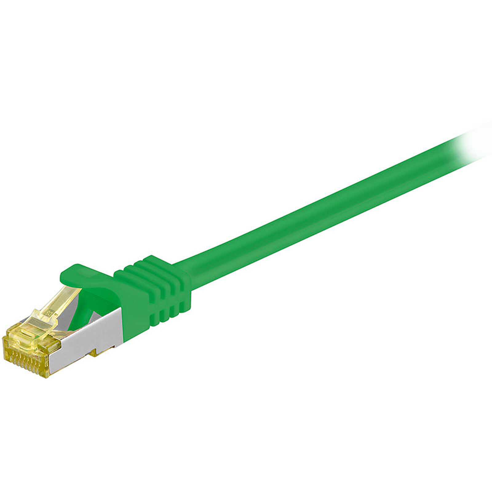 GENERIQUE Cordon RJ45 catégorie 7 S/FTP 1 m (Vert)