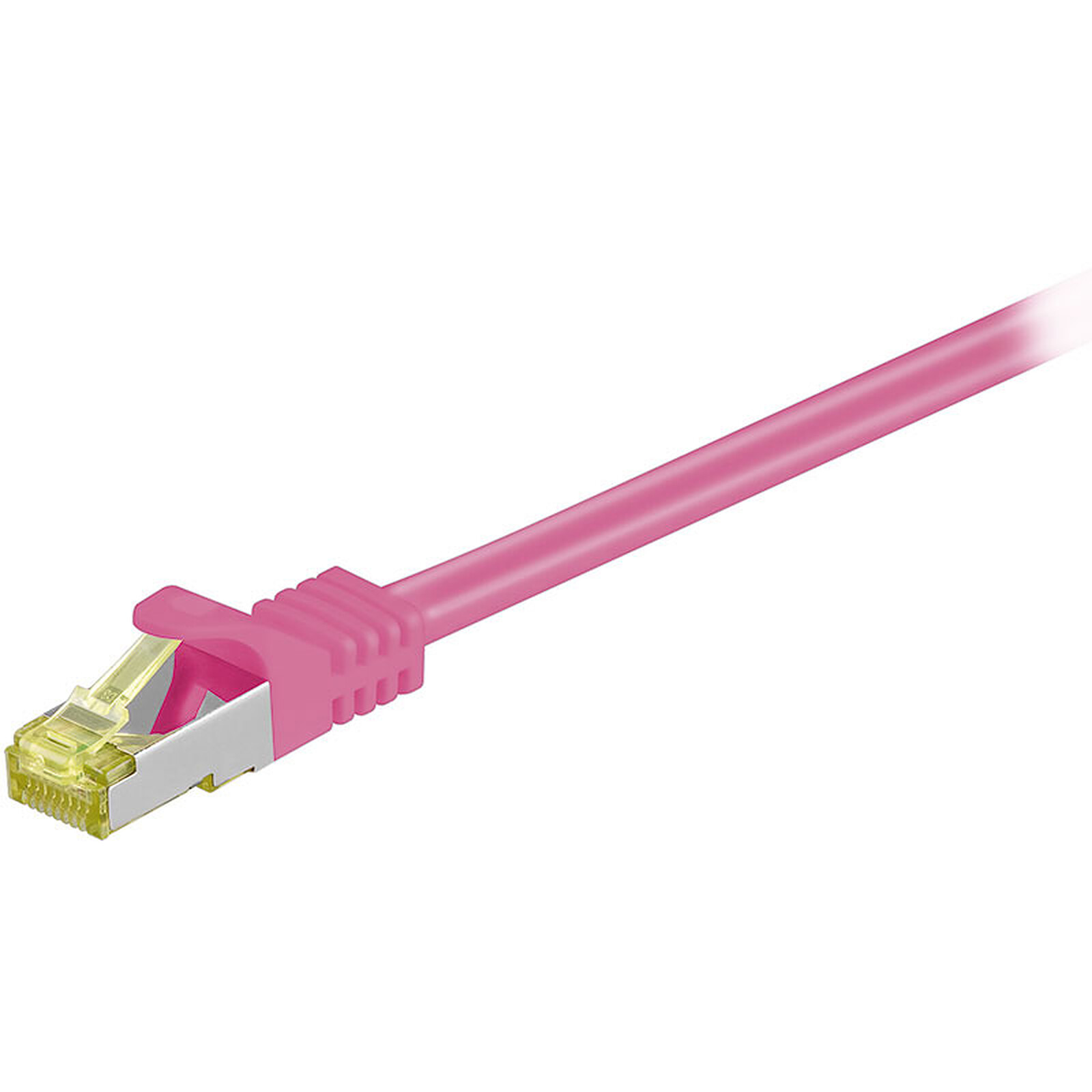 GENERIQUE Cordon RJ45 catégorie 7 S/FTP 3 m (Rose)