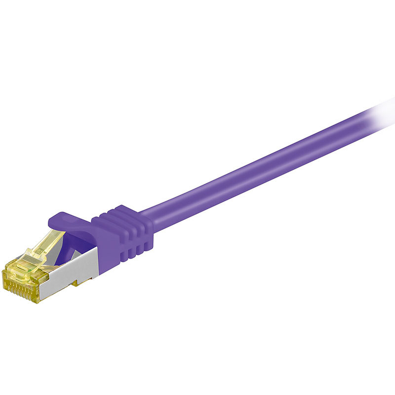 GENERIQUE Cordon RJ45 catégorie 7 S/FTP 5 m (Violet)