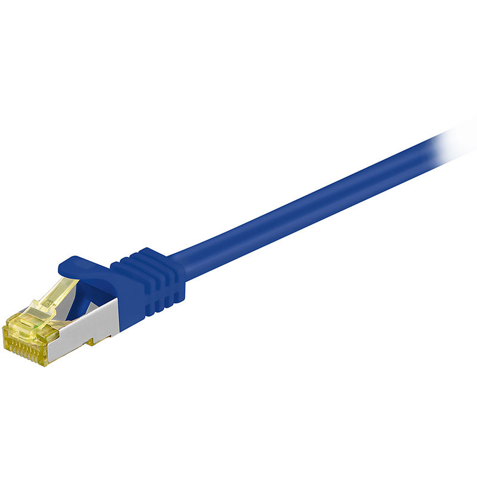 GENERIQUE Modèle du produit : Cordon RJ45 catégorie 7 S/FTP 7.5 m (Bleu)