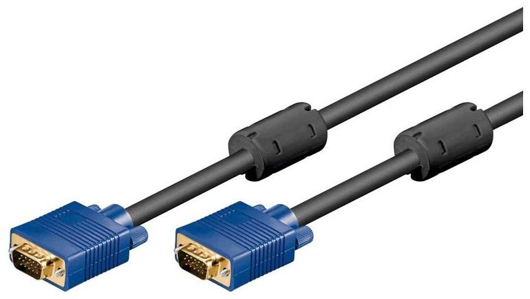 Goobay Cable S-VGA 1,80m M/M (Noir)