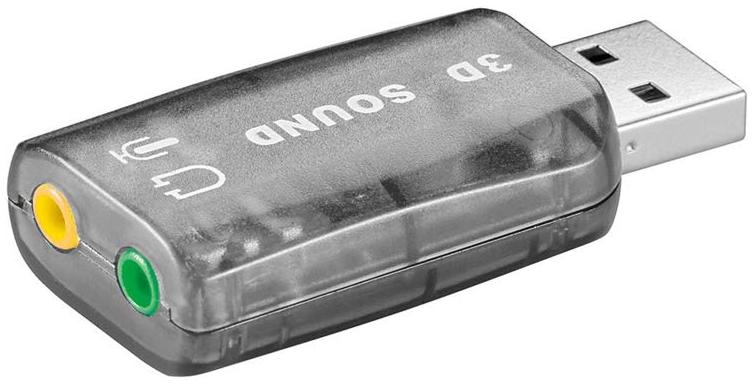 Goobay Carte son externe USB