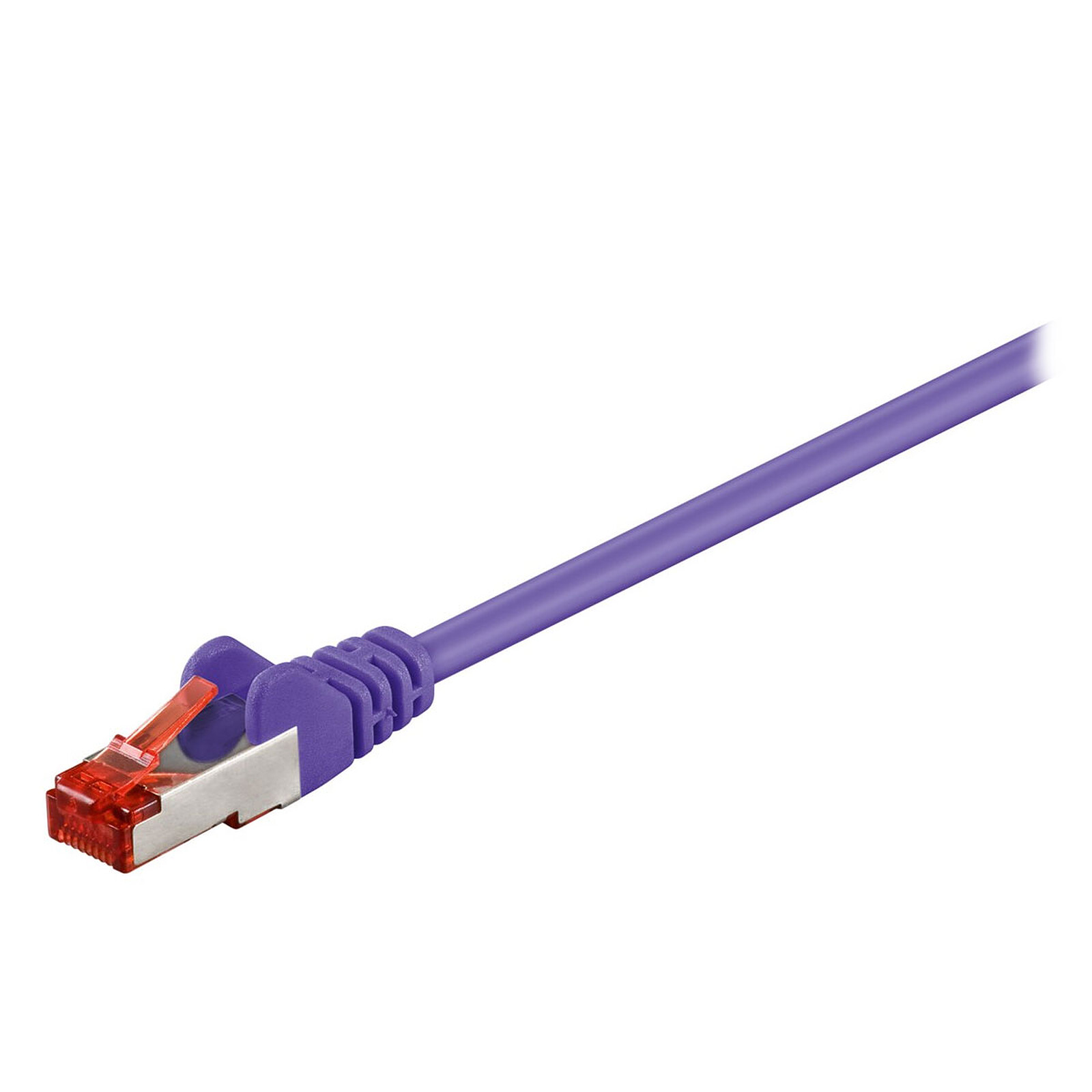 Goobay Câble Réseau RJ45 Cat 6 S/FTP 10 m (Violet)