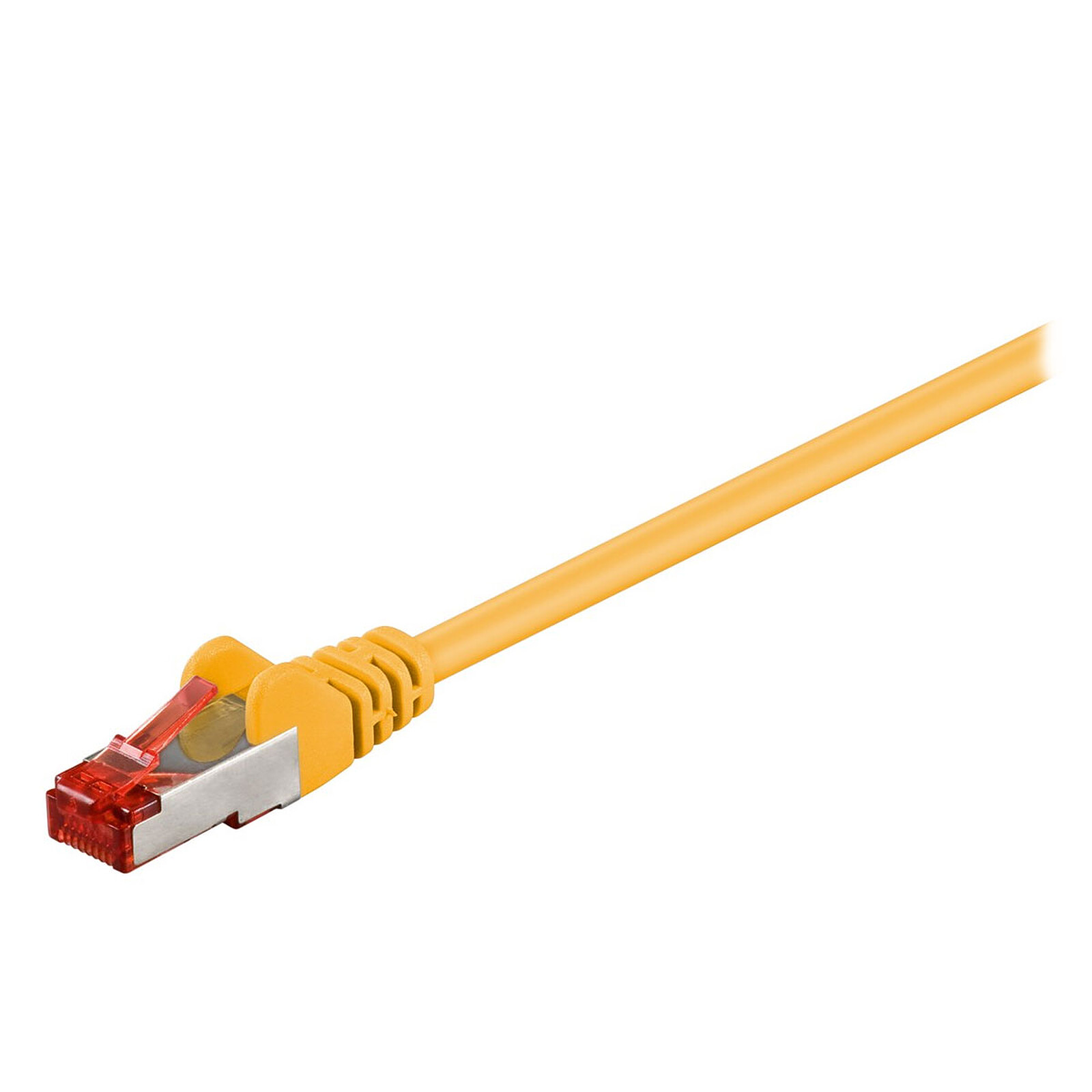 Goobay Câble Réseau RJ45 Cat 6 S/FTP 7.5 m (Jaune)