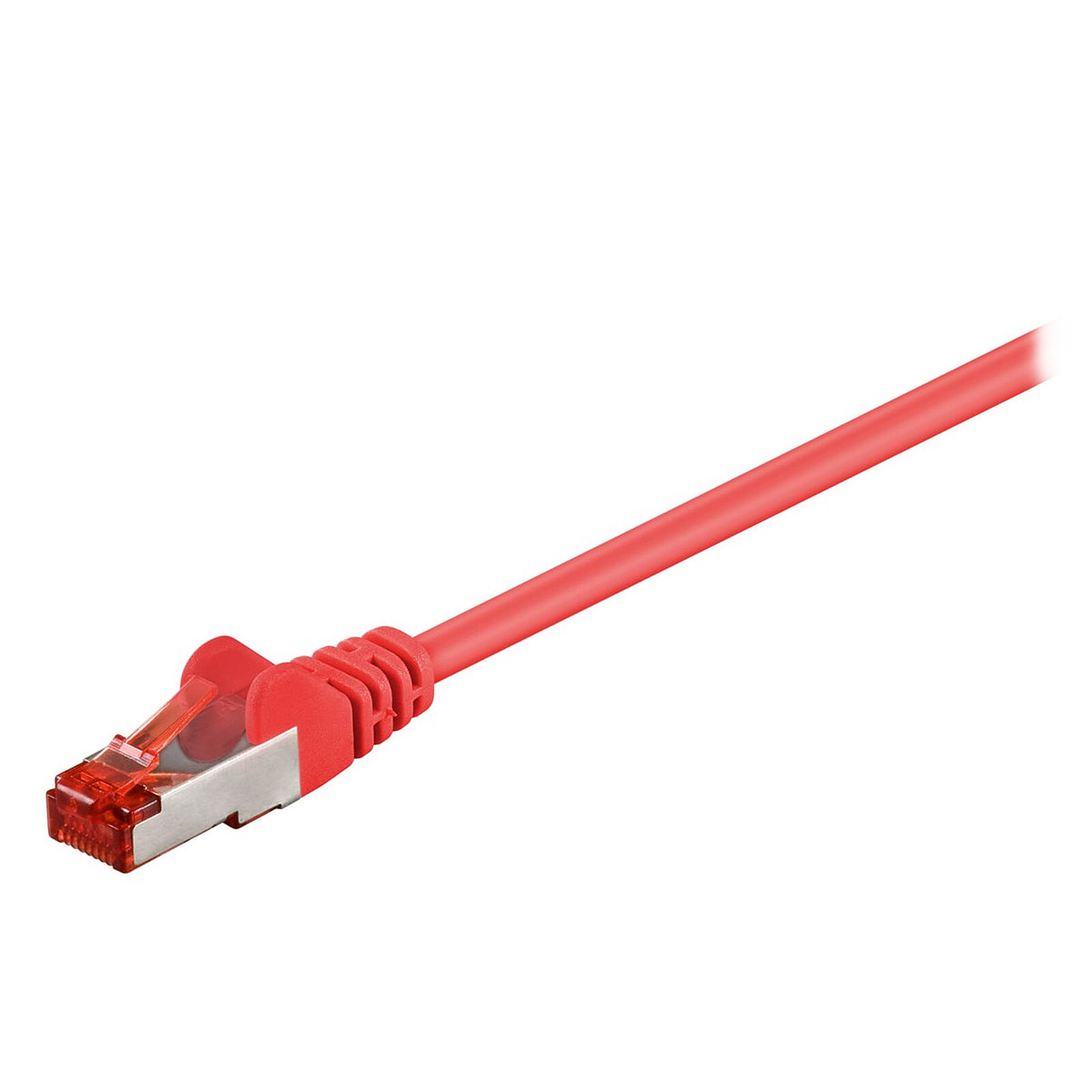 Goobay Câble Réseau RJ45 Cat 6 S/FTP 7.5 m (Rouge)
