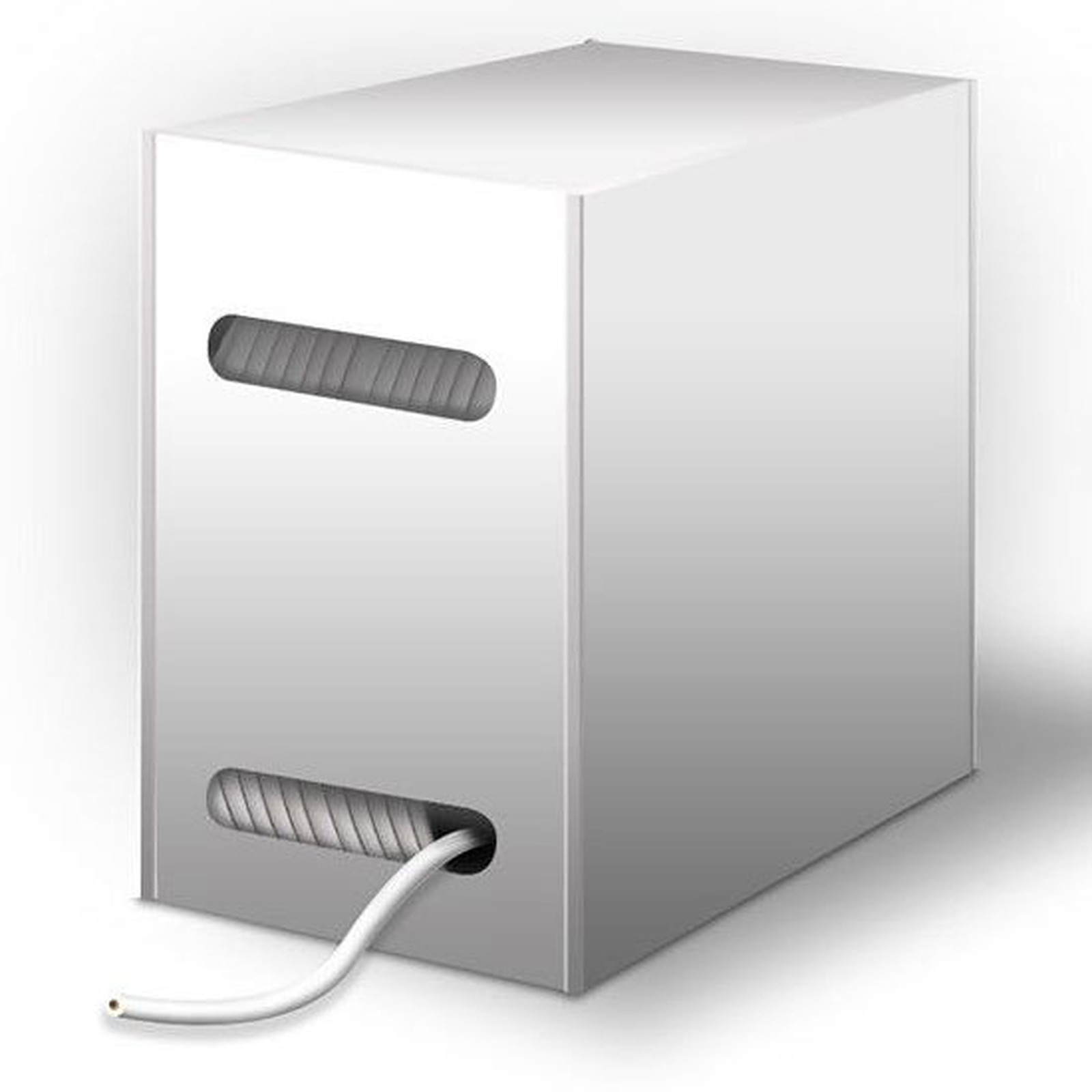 Goobay Câble réseau catégorie 6 U/UTP 305 mètres (Gris)