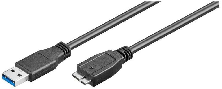 Goobay Cable USB 3.0 vers Micro USB 0,50m (Noir)