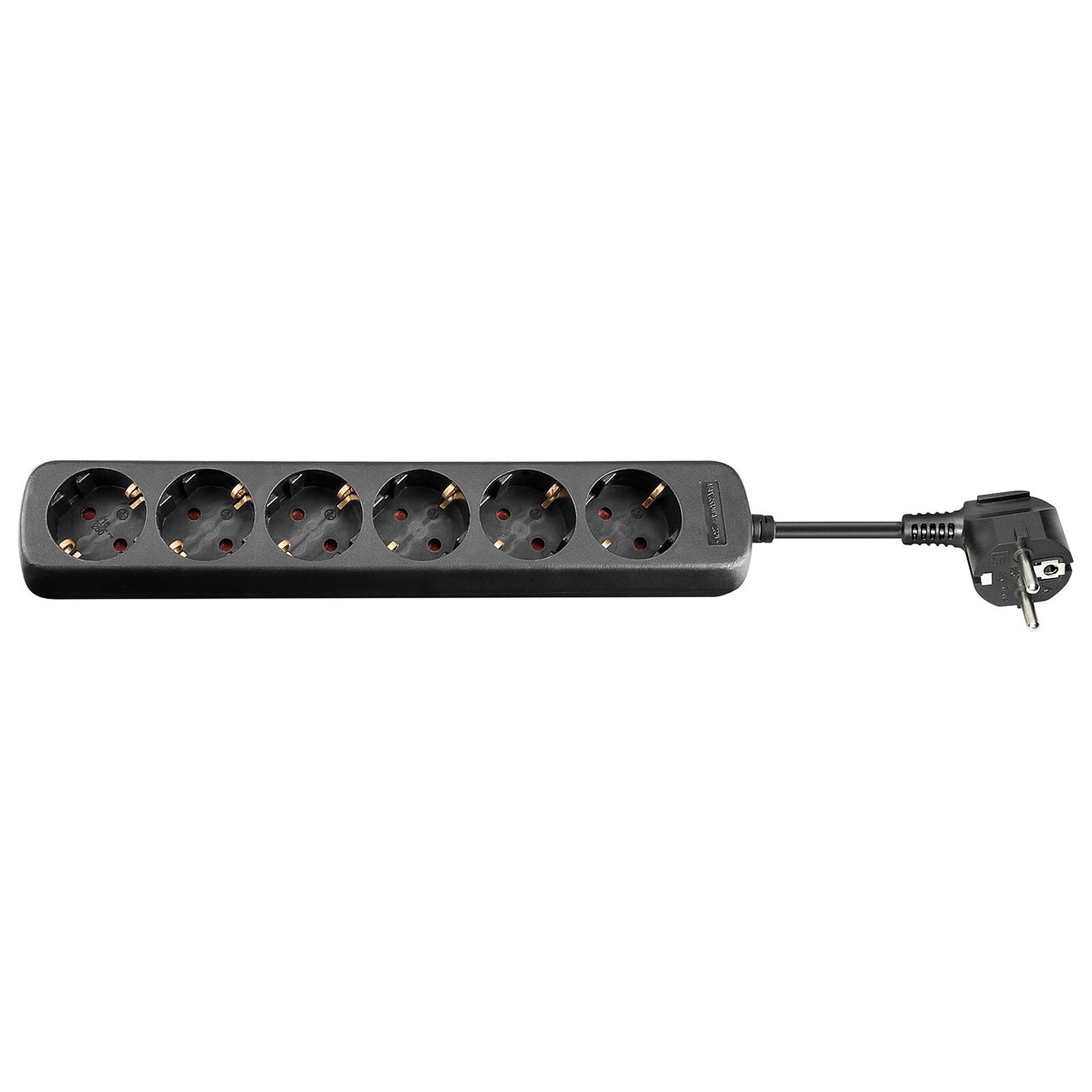 Goobay Multiprise 6 prises (type F, CEE 7/3)