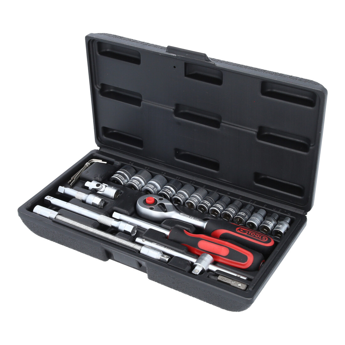 KS TOOLS 1/4' Coffret de douilles, 25 pcs.