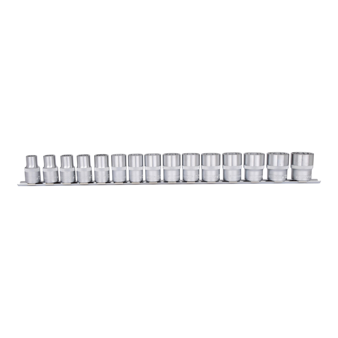 KS TOOLS 1/2' Jeu de douilles 12 pans, 15 pcs., 10-24mm