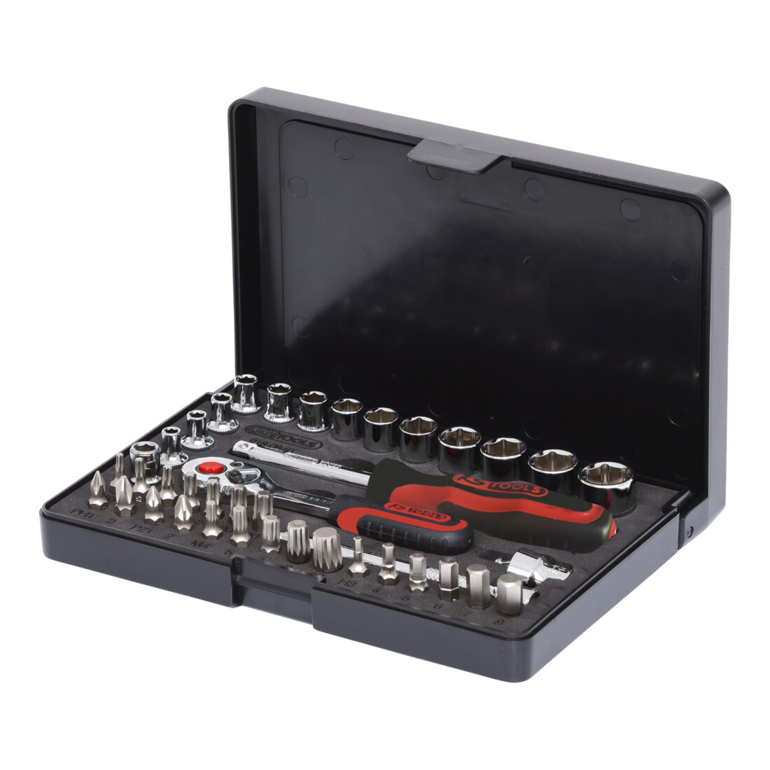 KS TOOLS 1/4' CHROMEplus Coffret de douilles, 40 pcs.