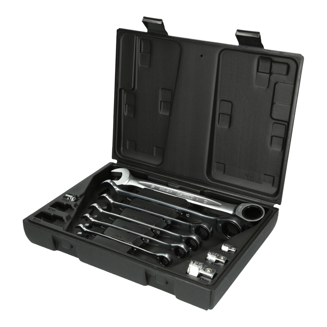 KS TOOLS Jeu de clés mixtes à cliquet GEARplus, 10 pcs.