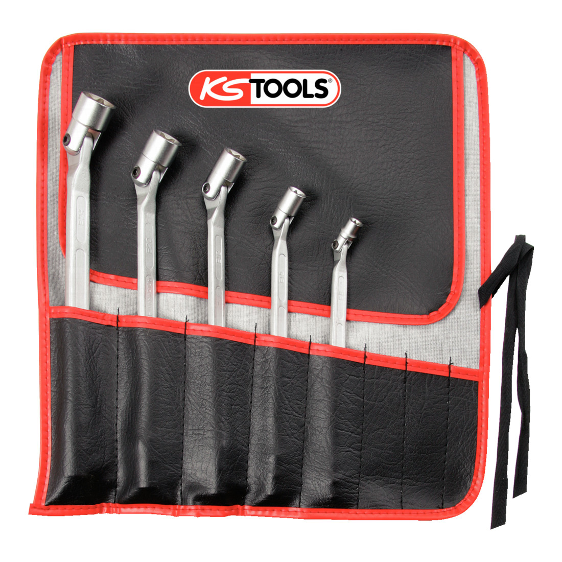 KS TOOLS Clés à douilles articulées Torx E Satz, 5 pcs.