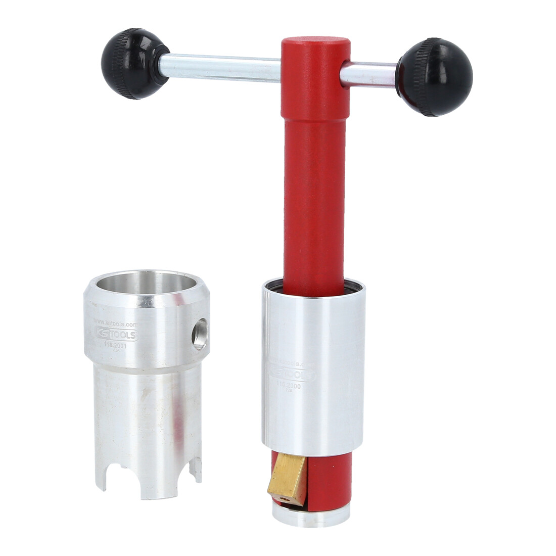 KS TOOLS Ventilfix et adaptateur pour baignoire, 2 pcs.