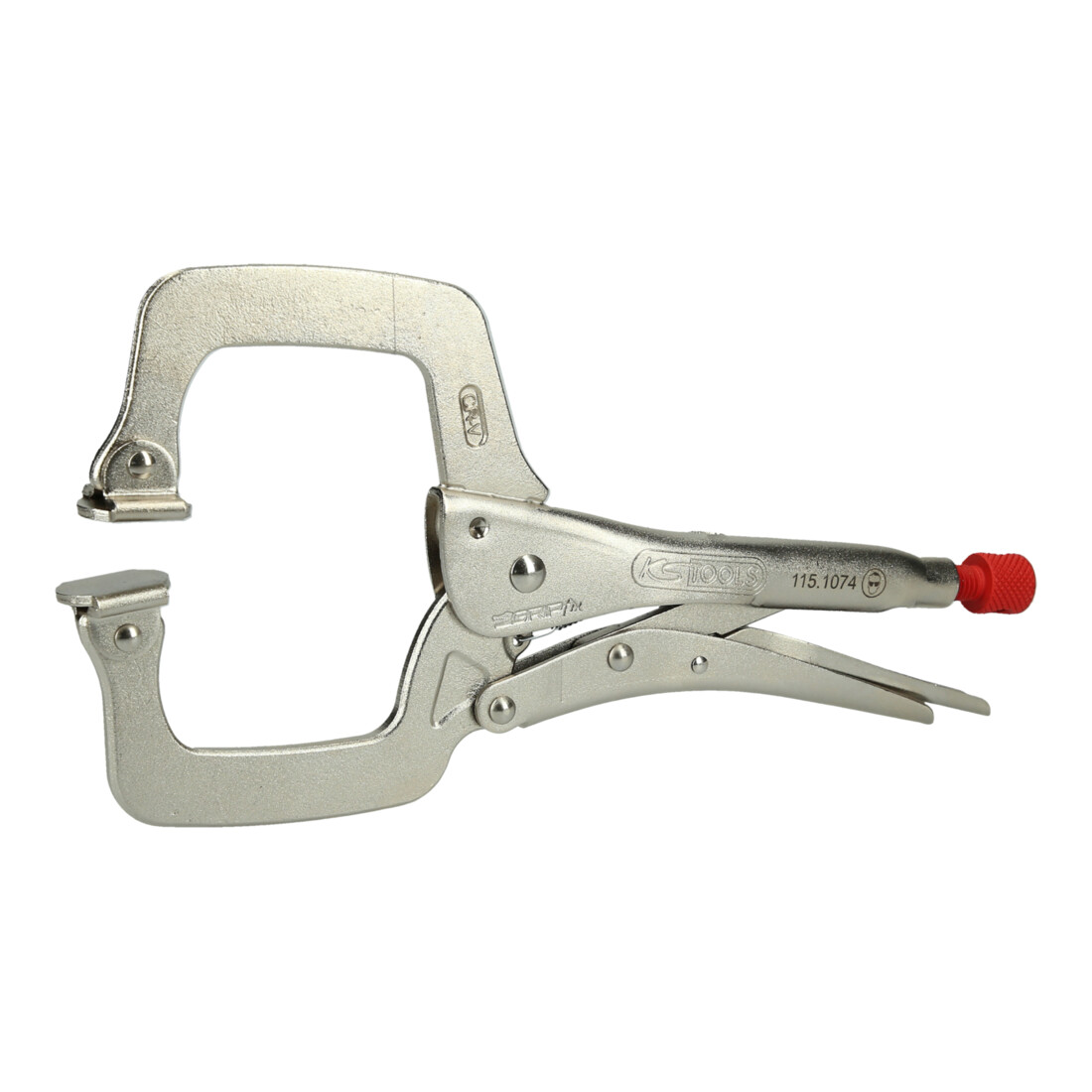 KS TOOLS Pince étau avec mâchoire ajustable 0-100mm