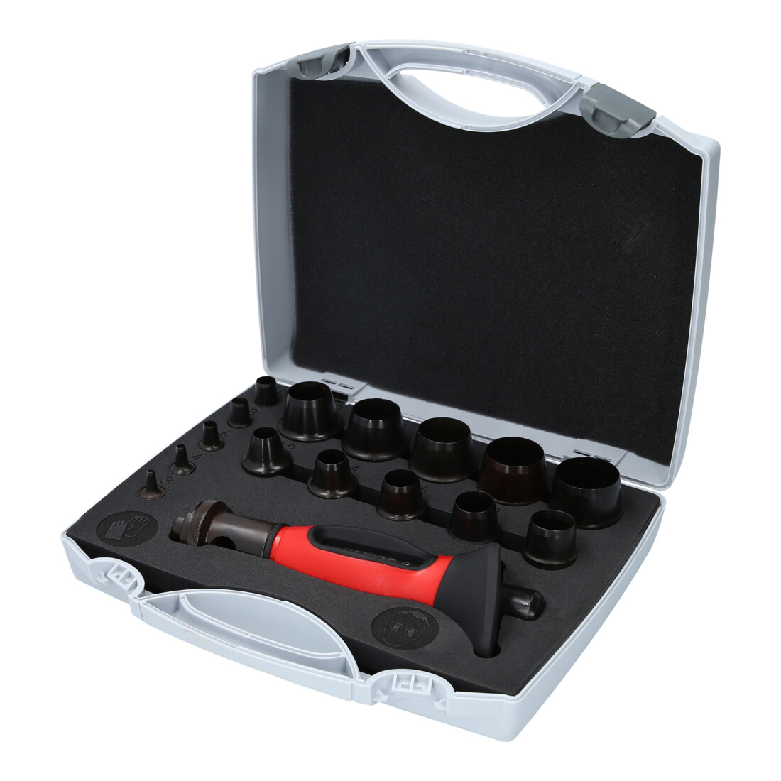KS TOOLS Jeu de découpe-joints jumelables, 16 pcs.