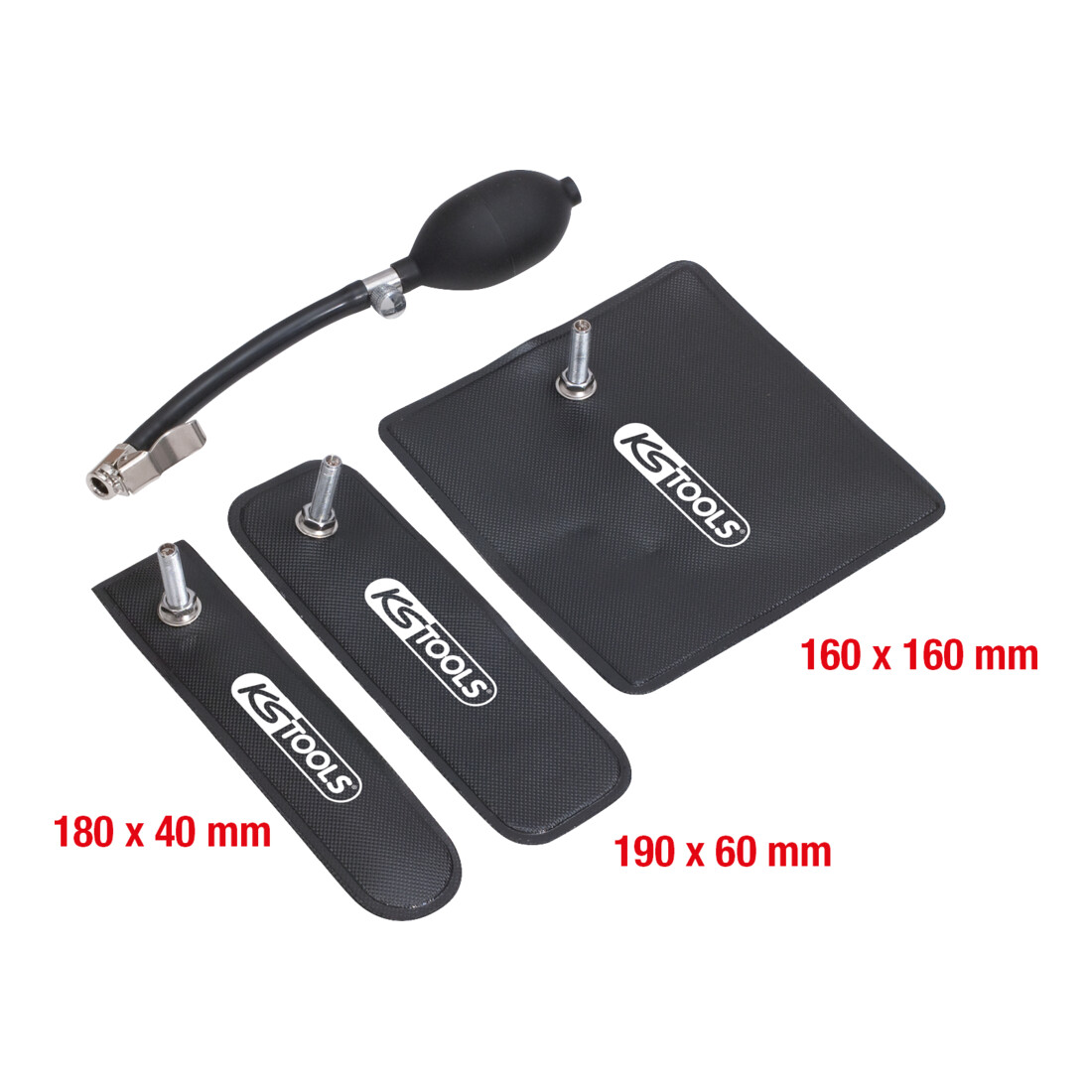 KS TOOLS Coussin Gonflable Pour Portières, 4 pcs