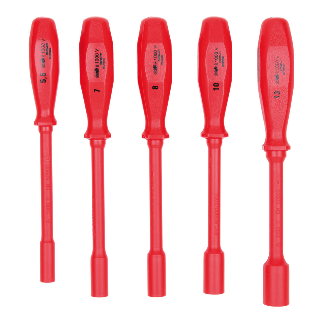 KS TOOLS Jeu d'outils avec outils isolés, 5 pcs.