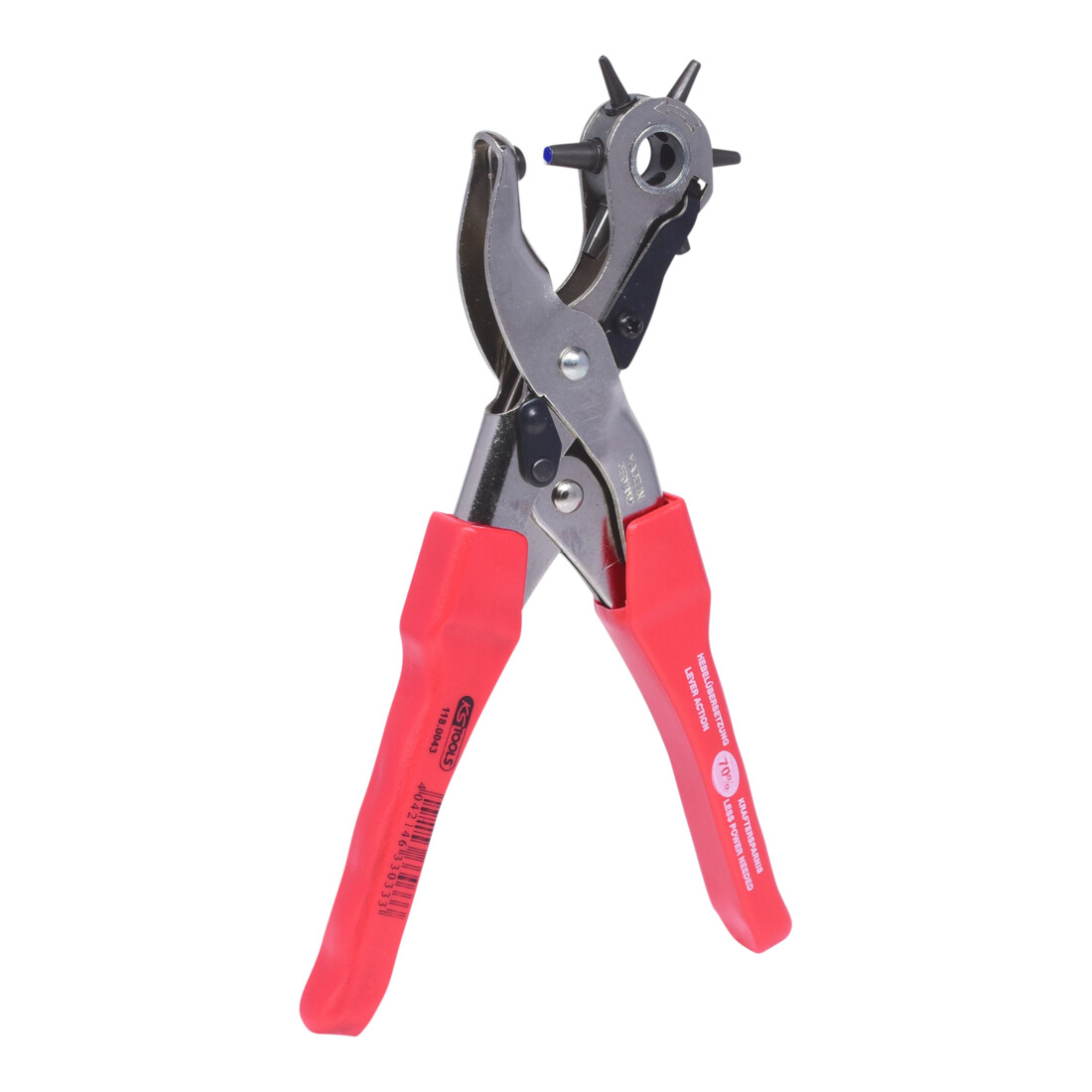 KS TOOLS Pince revolver emporte-pcs, à démultiplicateur, 250mm