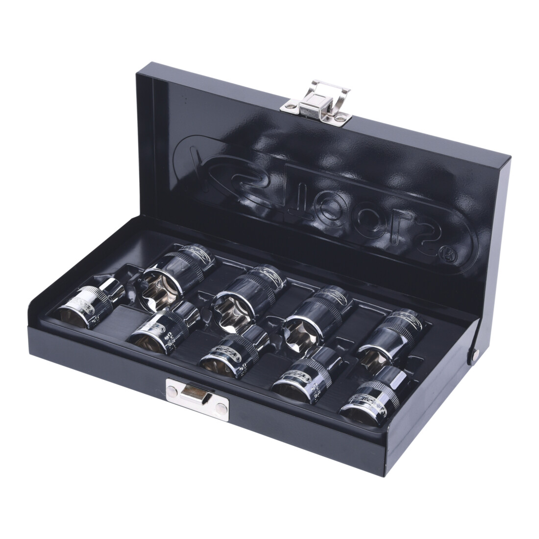 KS TOOLS 1/2' Jeu de douilles Torx E CHROMEplus, 9 pcs.