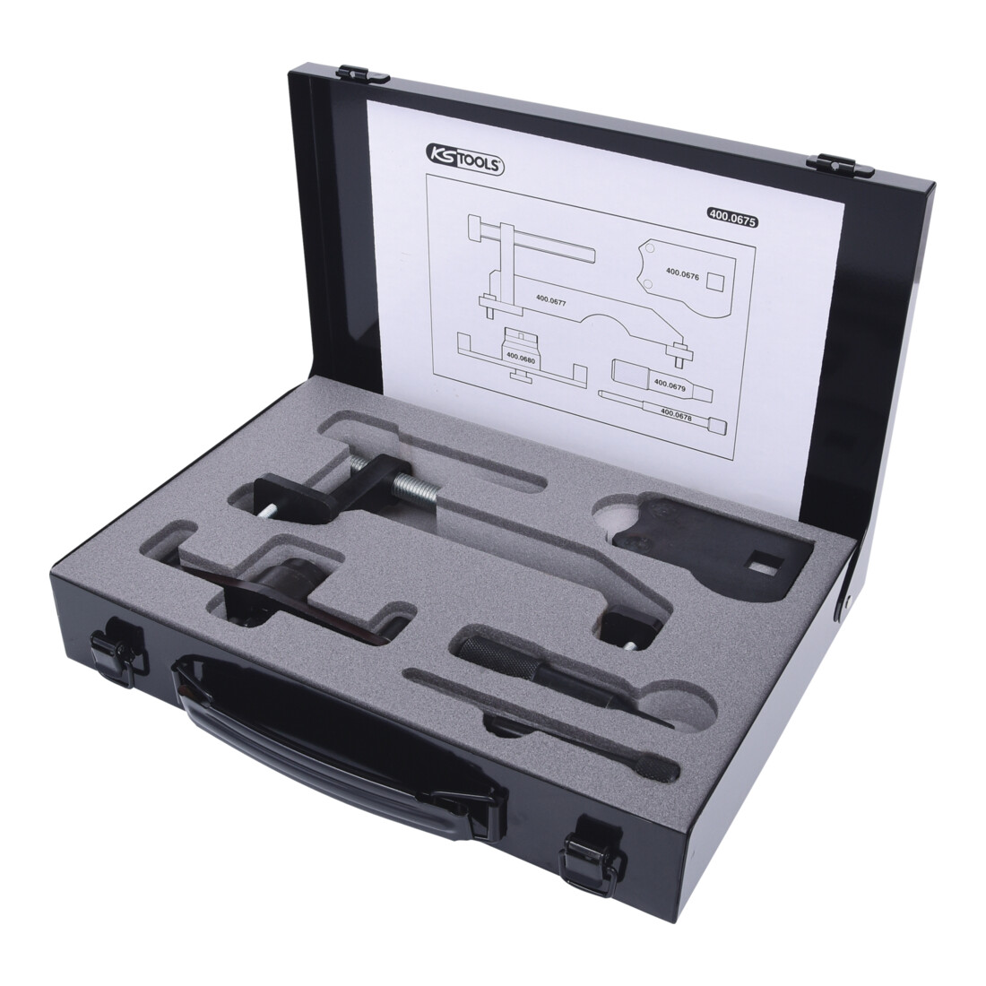 KS TOOLS Jeu d'outils de réglage moteur pour GM / Opel / Saab, 5 pcs.