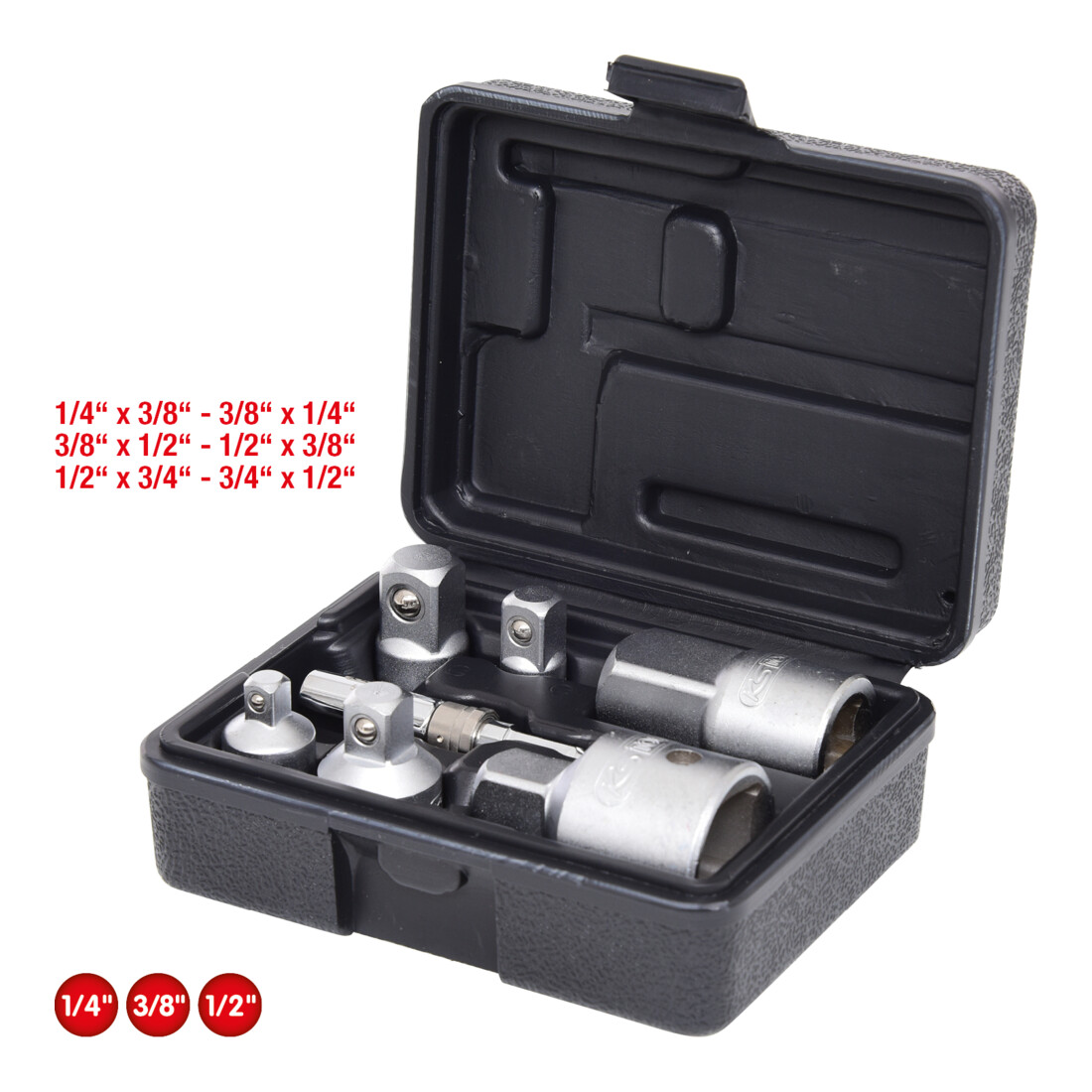 KS TOOLS Jeu d'augmentateurs / réducteurs , 7 pcs.