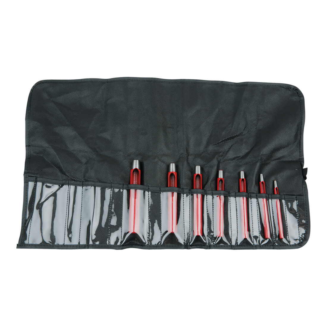 KS TOOLS Jeu de poinçons ronds, 7 pcs.