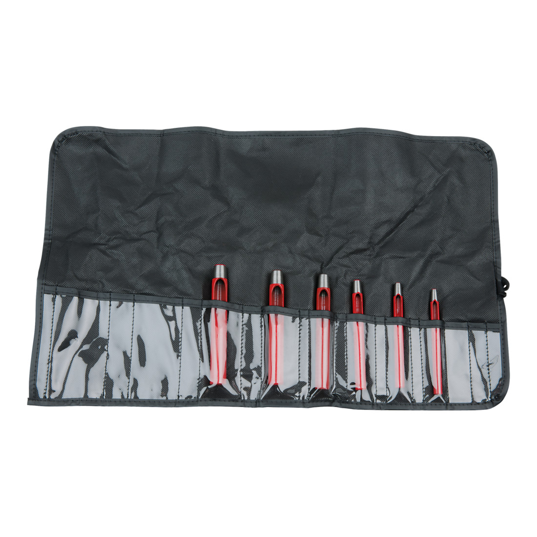 KS TOOLS Jeu de poinçons ronds, 6 pcs.