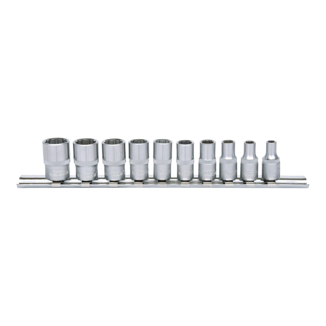 KS TOOLS 1/4' Jeu de douilles 12 pans, 10 pcs.