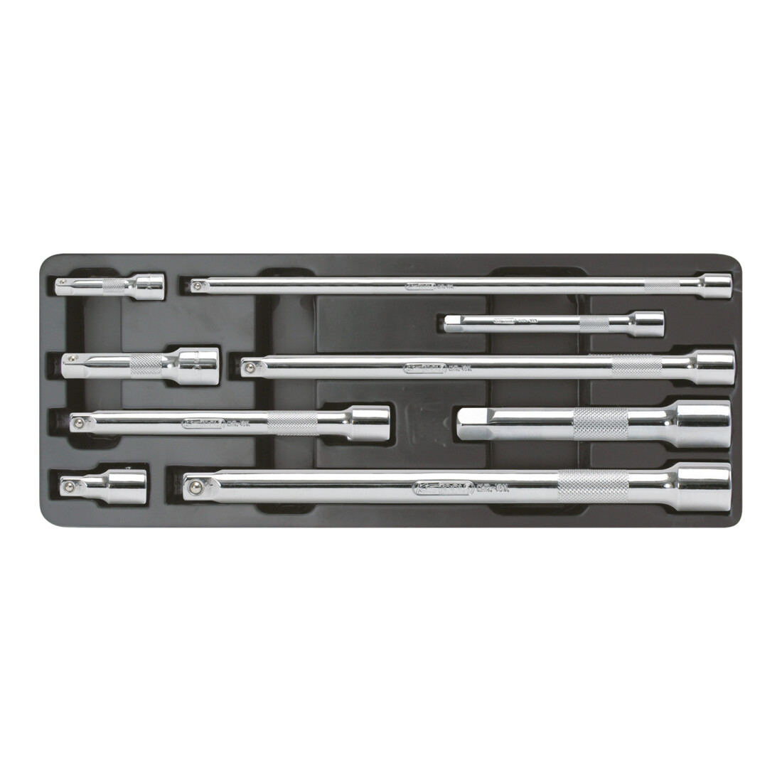 KS TOOLS Jeu de rallonges CHROMEplus, 9 pcs.