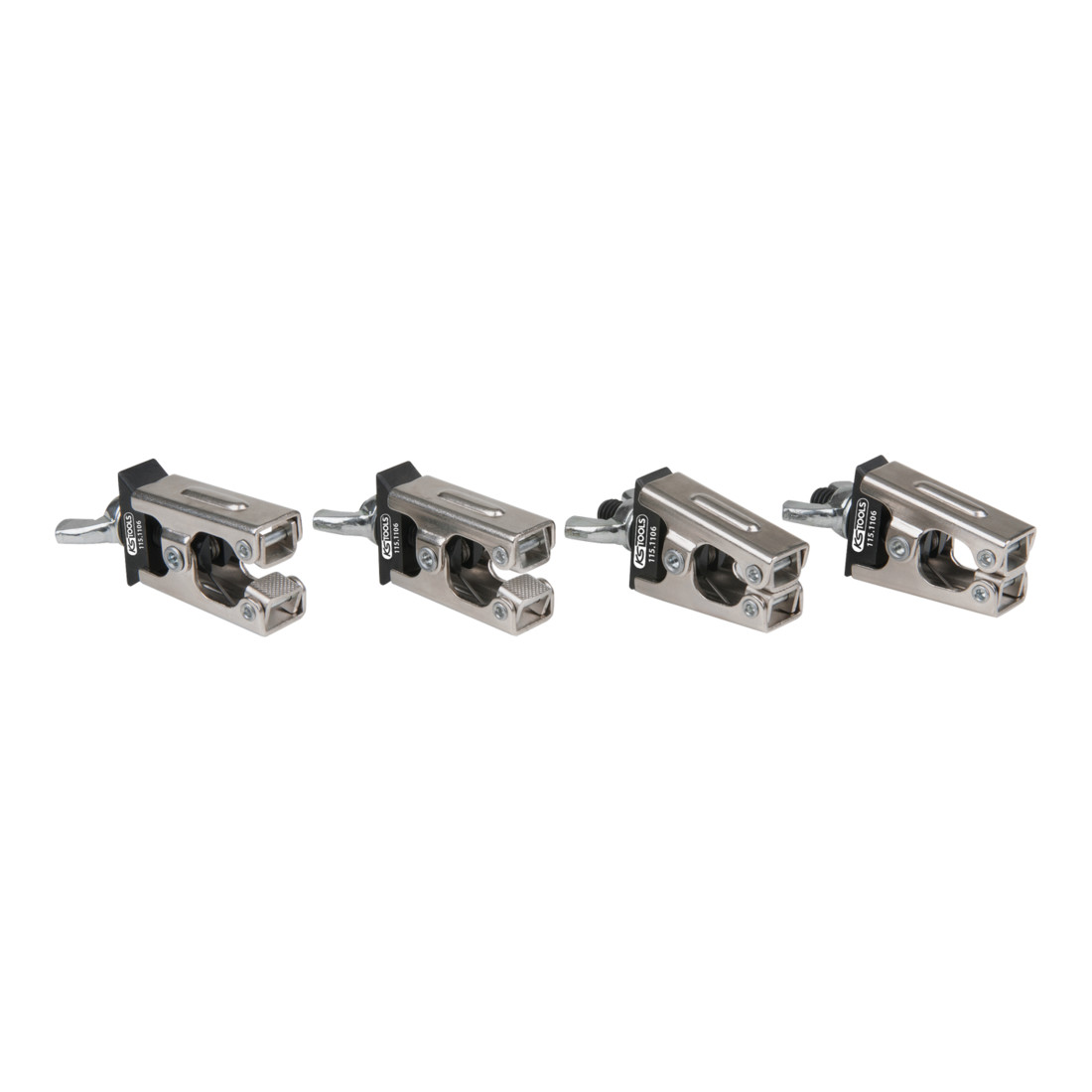 KS TOOLS Jeu de mini-pinces de carrosserie, 4 pcs.
