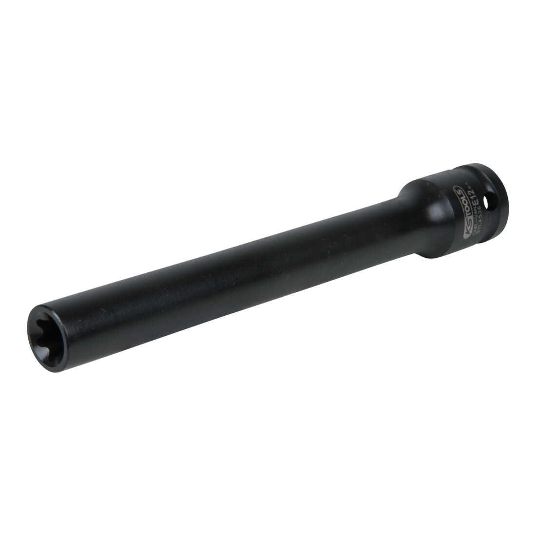 KS TOOLS Douille à embout 1/2' pour vis Torx E, E12, longueur 150 mm, phosphatée