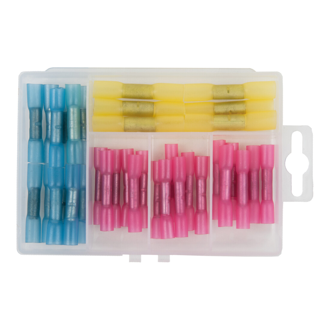 KS TOOLS Jeu de joints bout à bout, isolés, AWG22-16-AWG12-10, 36 pcs