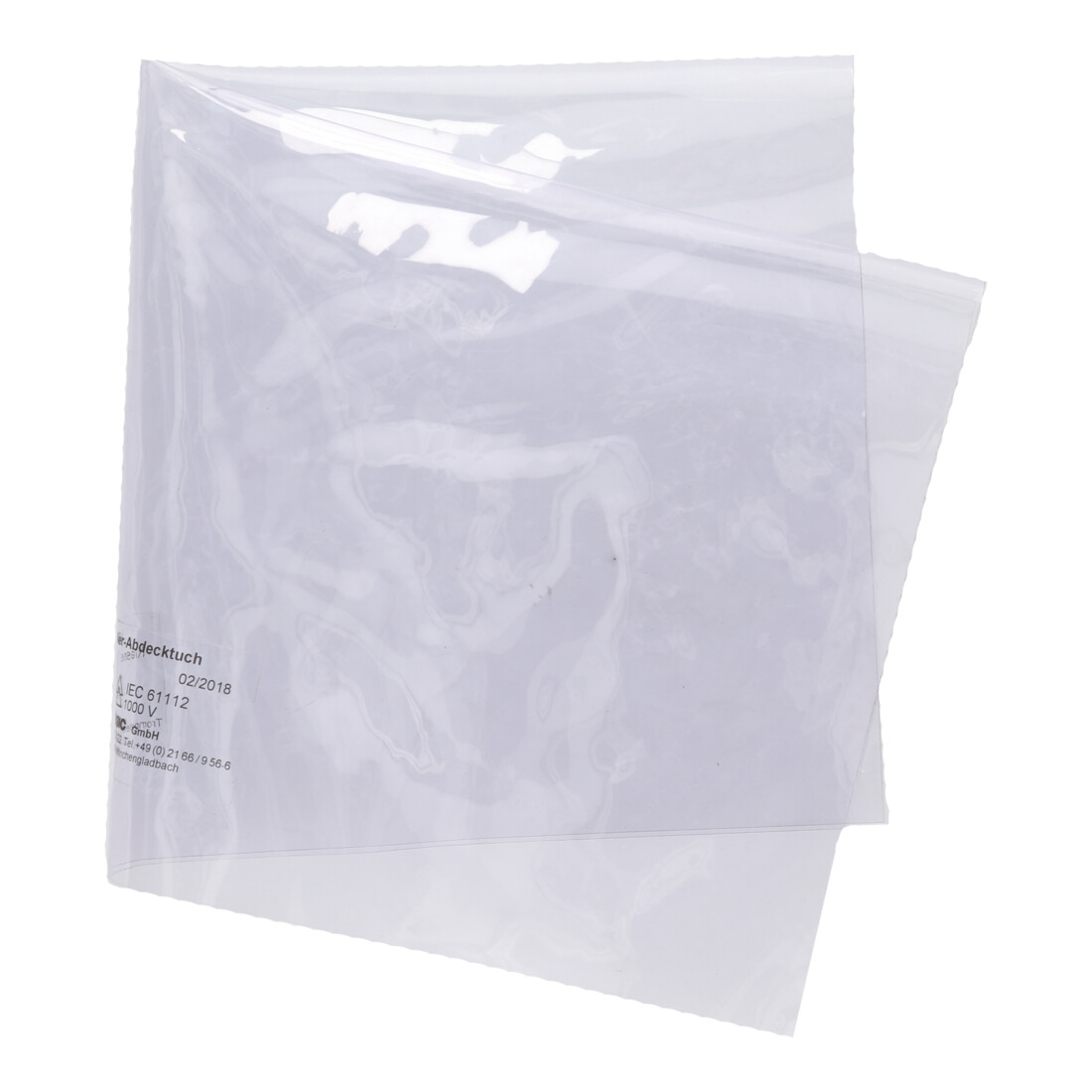 KS TOOLS toile de couverture avec isolation protectrice, transparente, 1200mm